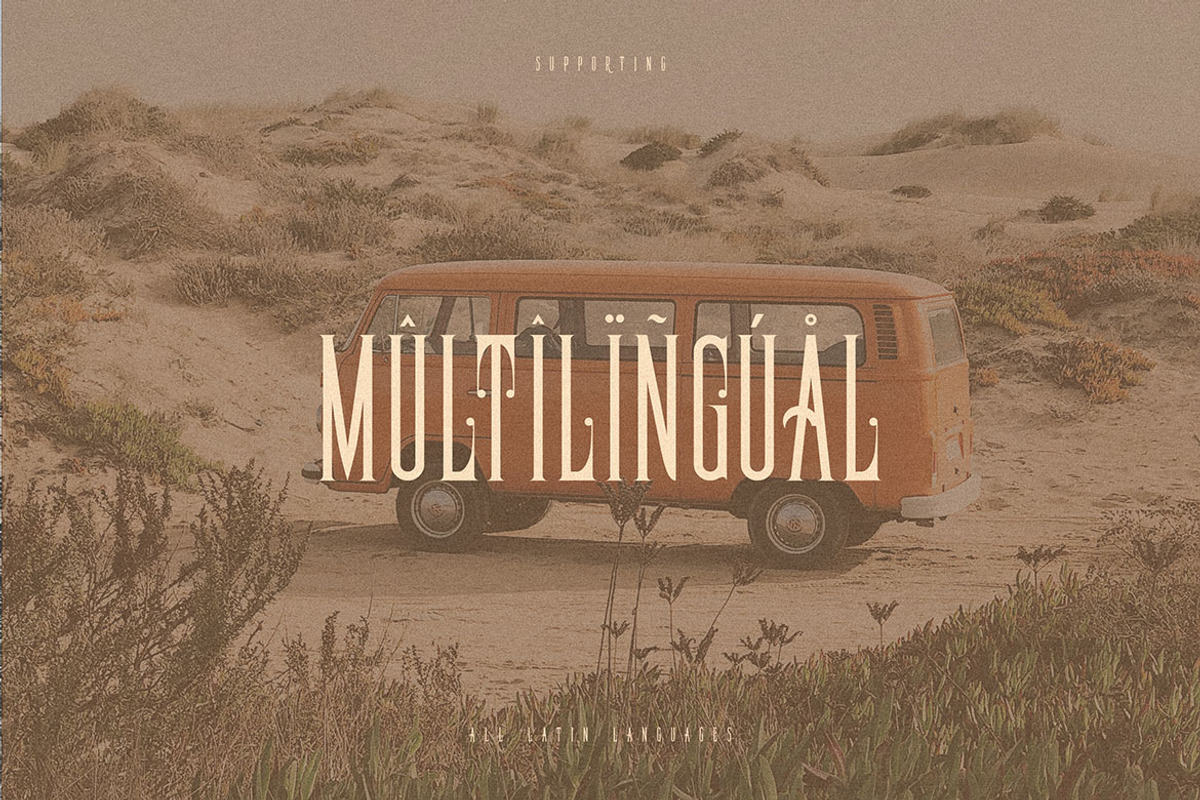 Redmond Vintage Condensed Font, a Serif Font by JumboDesign (Photo 4 of 7)