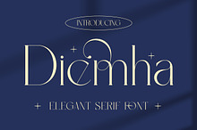 Diemha - Elegant Serif Font