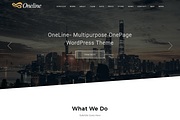 Oneline-Multipurpose WordPress Theme, a WordPress Template by ThemeHunk (Thumbnail 4 of 7)