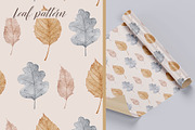Pastel Autumn Pattern + Elements, a Pattern Graphic by OkPen (Thumbnail 7 of 12)