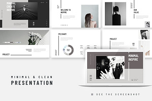 Inspire Minimal PowerPoint Template