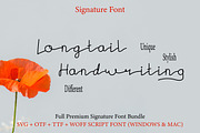 Asmara - Longtail Signature Font, a Script Font by Inventype Studio (Thumbnail 2 of 9)