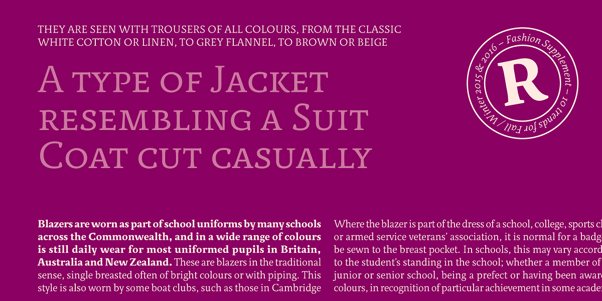 Relato Serif, a Serif Font by Emtype Foundry (Photo 7 of 10)