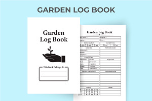 Garden Planner Log Book KDP Interior