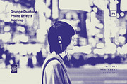 Grunge Duotone Photo Effects Pack, a Layer Style Add-On by Creative Veila (Thumbnail 9 of 12)