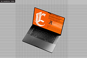 M3 Macbook Pro TYPEG, a Mac Mockup by cromatixclassroom (Thumbnail 2 of 4)