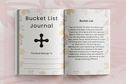Bucket List Journal | KDP Interior, a Print Template by Book2bees (Thumbnail 2 of 5)