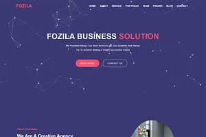 Business Agency Landing Page Theme