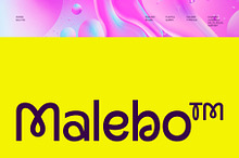 Malebo - Quirky Logo Sans Font