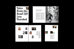 Magazine Template InDesign 8.5x11, a Magazine Template by an-arketype studio.