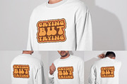 Crying But Trying Retro T-Shirt Desi, an Object Illustration by Ahluva Studio (Thumbnail 1 of 6)