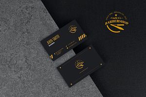 Barber Shop Business Card