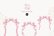 Rose Pink Watercolor Floral, a Decorative Illustration by Lana Elanor (Thumbnail 7 of 14)