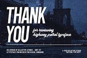 Highway Patrol - Font Duo, a Script Font by Rillatype (Thumbnail 9 of 9)