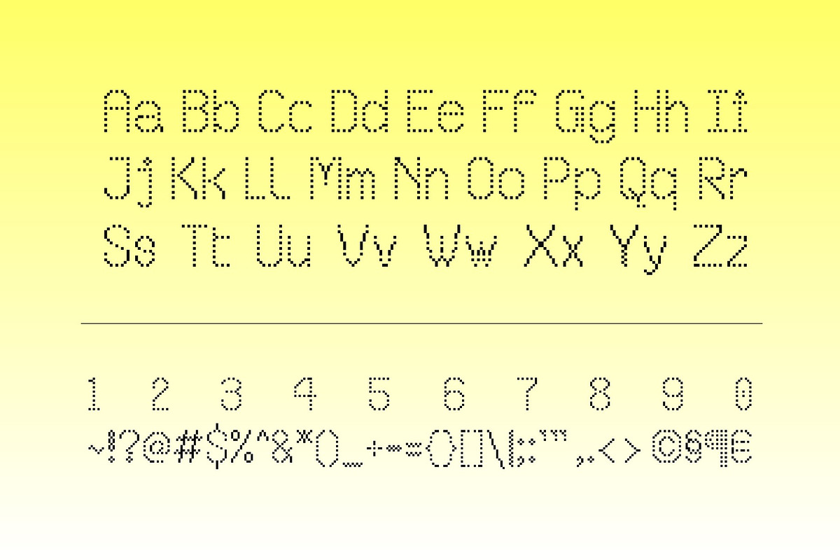 Pixvane, a Sans Serif Font by graphicook (Photo 3 of 10)