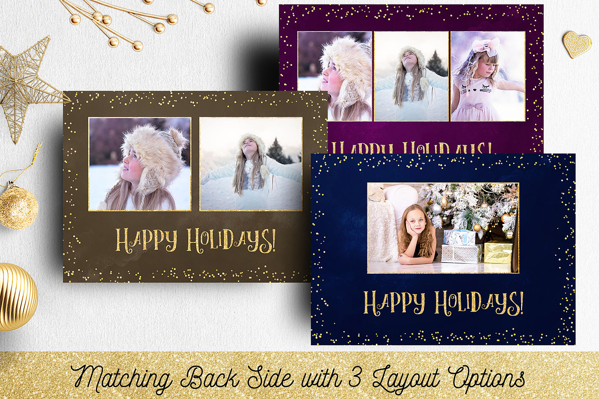 Christmas Card Template Photographer, a Card Template by Nifty Template Studio (Photo 7 of 10)
