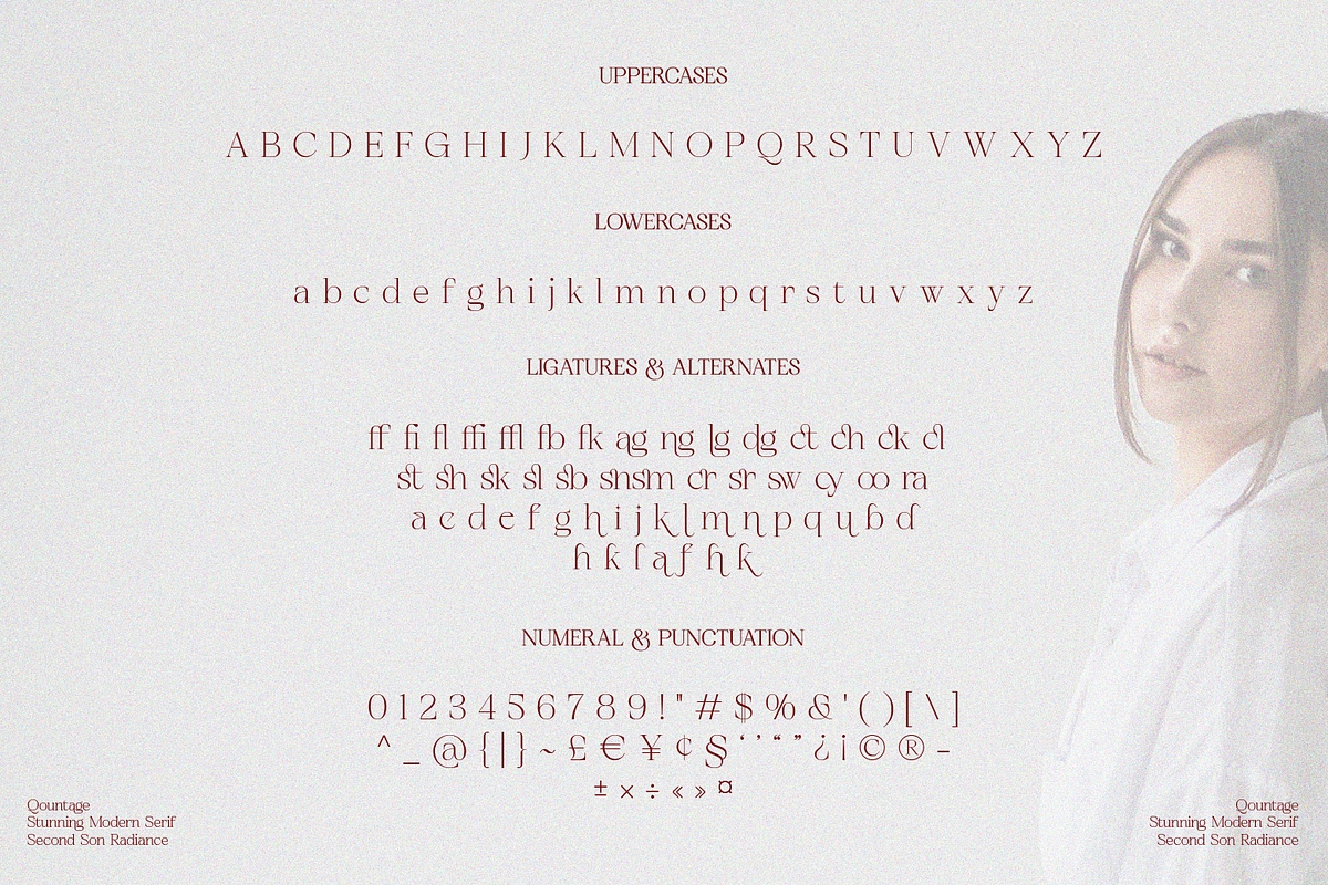 SS Qountage - Modern Serif Font, a Serif Font by Typocracy Studio (Photo 10 of 10)