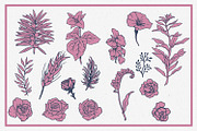 Vintage Flower Logos + extras, a Templates & Theme by Justin Achammer (Thumbnail 7 of 10)