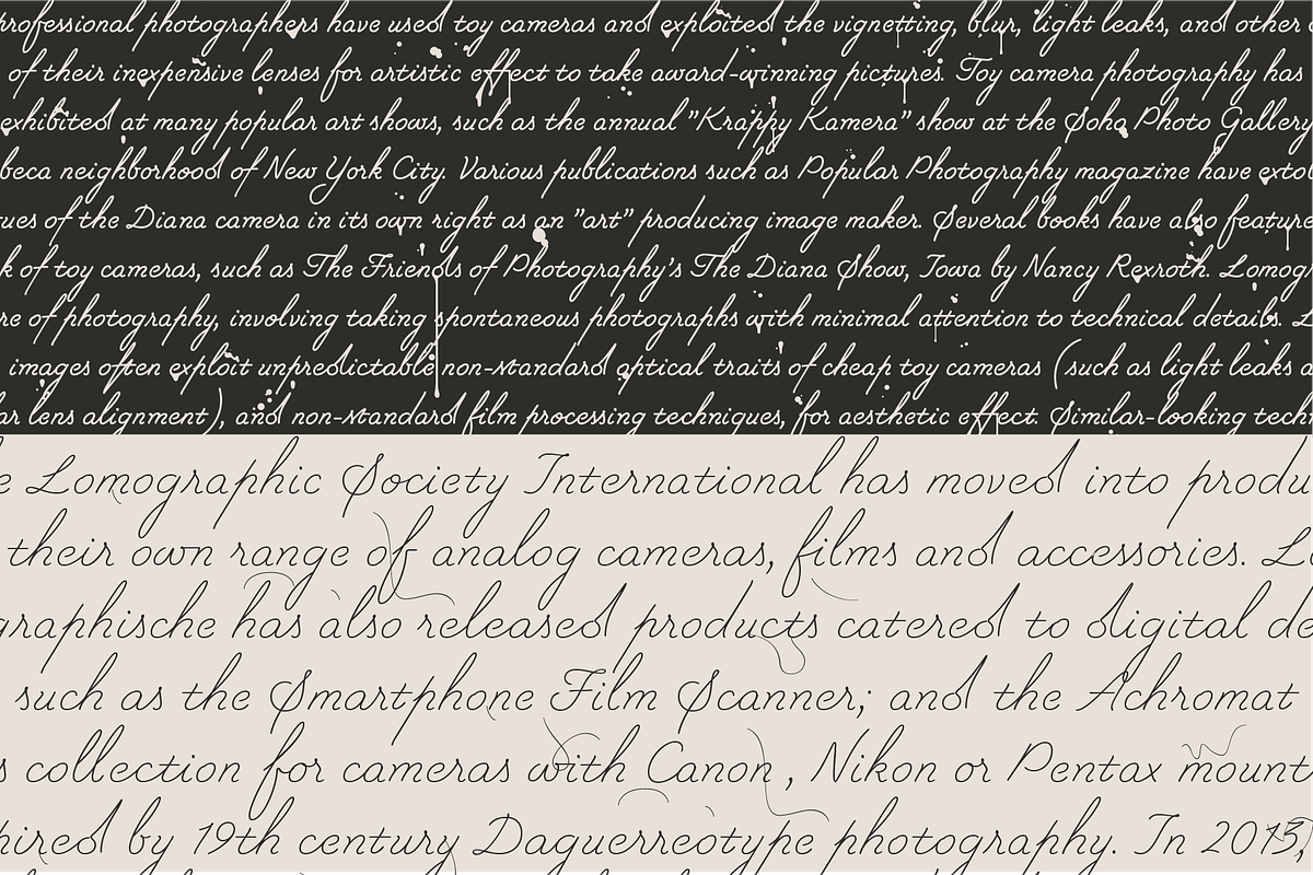 Italix - Script Font Family, a Handwritten Font by Punch (Photo 7 of 10)
