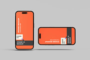 iPhone 15 Mockup, an iPhone Mockup by seramoe (Thumbnail 5 of 5)