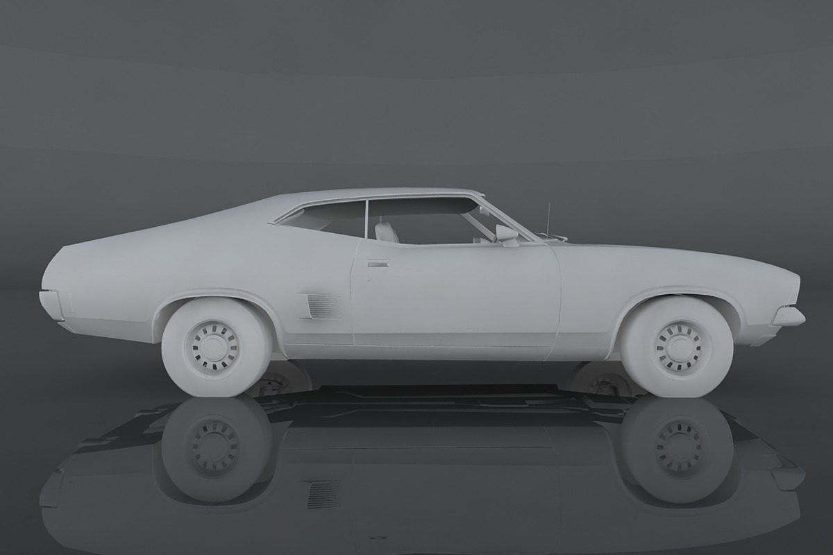 Ford XB Falcon GT, a Cars & Vehicle 3D Model by valtriiu (Photo 10 of 12)