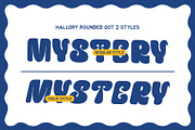 Hallory Rounded, a Sans Serif Font by Craft Supply Co. (Thumbnail 2 of 8)