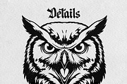 Owl Illustration Pack, an Animal Illustration by Tekuni (Thumbnail 7 of 12)