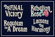 The Tragic Romantic, a Handwritten Font by Youngtype.Std (Thumbnail 5 of 10)