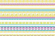 Ethnic Seamless Patterns, a Pattern Graphic by Sunny Design (Thumbnail 3 of 5)