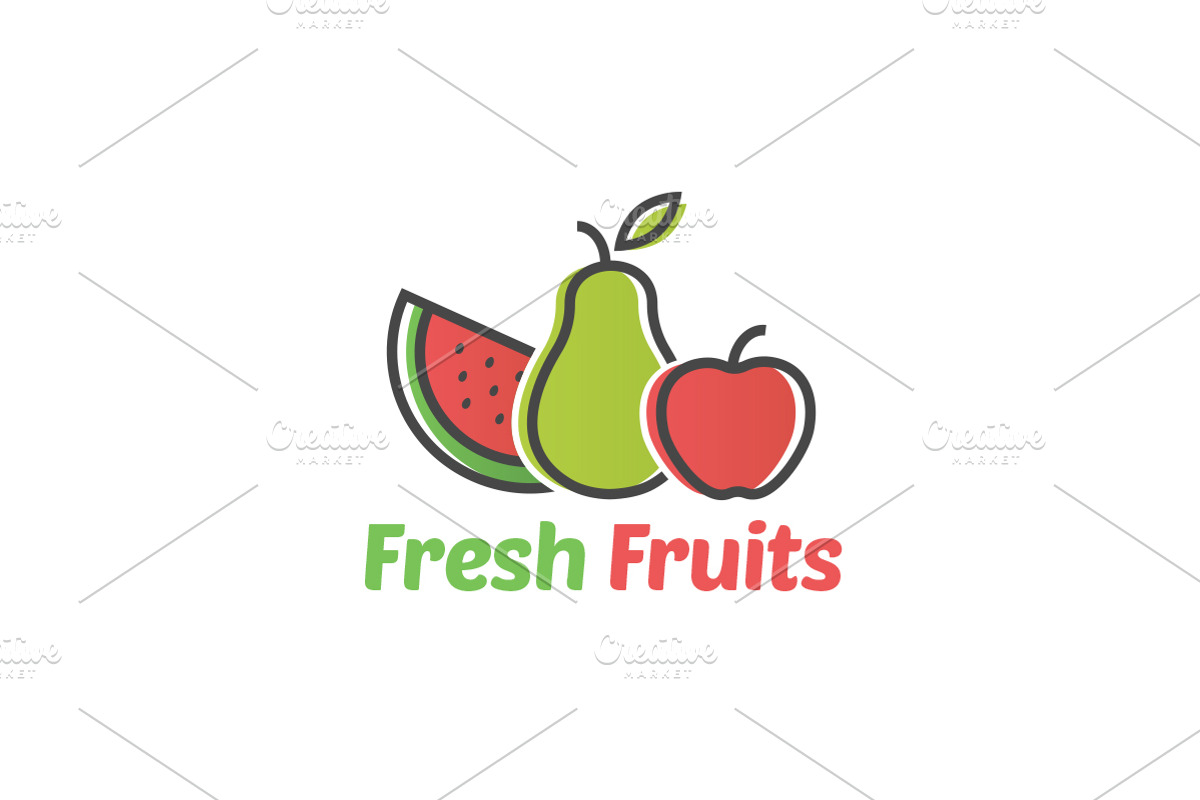 Fresh Fruits Logo, a Branding & Logo Template by Martin-Jamez (Photo 1 of 4)