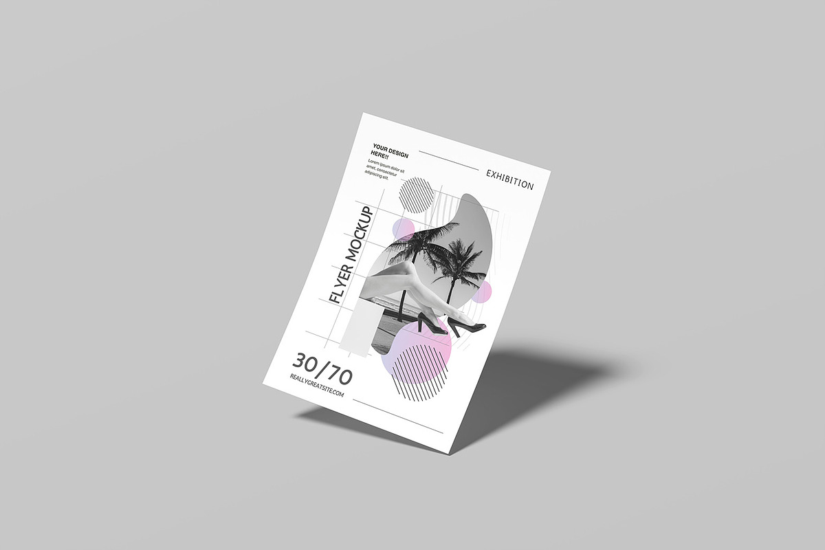 A4 Flyer Mockup, a Product Mockup by ZifaraDesign (Photo 9 of 11)