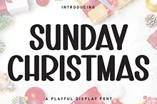 Sunday Christmas | Script Font