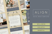 Spiritual Wellness Social Media Kit, a Social Media Template by CreativeWilderness (Thumbnail 11 of 11)