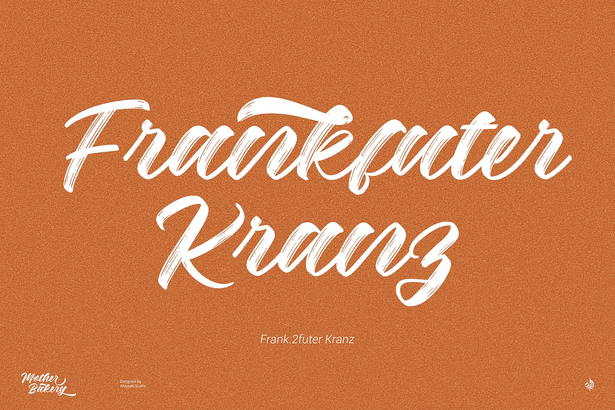 Mother Bakery, a Handwritten Font by Aluyeah Studio (Photo 8 of 13)