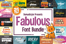 Fabulous font Bundle