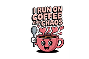 Coffee & Chaos Design Bundle SVG, a Food Illustration by Annudesign (Thumbnail 9 of 14)