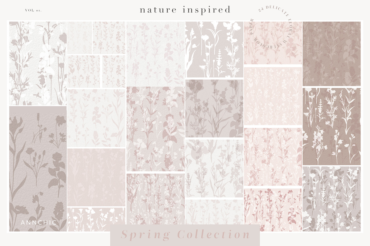 Meadow flowers - Digital art paper, a Texture Graphic by Anna Sokol (Photo 2 of 22)