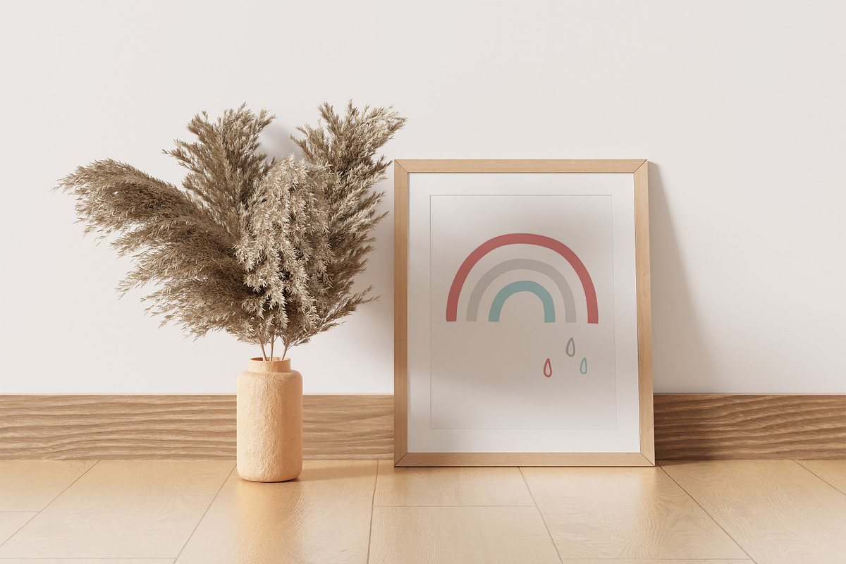 Cute Rainbow elements Vol 01, an Object Illustration by RizkaNurfazrina (Photo 3 of 7)