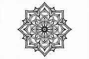 Mandala Art Line Drawing Pack, an Illustration by musafir_fashion (Thumbnail 11 of 11)