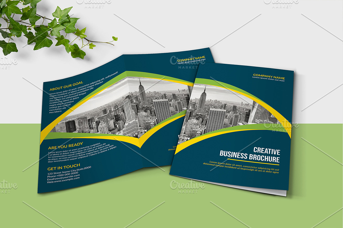 Bifold Business Brochure V1037, a Brochure Template by Template Shop (Photo 2 of 4)
