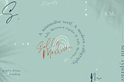 Sally Morrison Script & Serif, a Script Font by BlueRobinDesignShop (Thumbnail 10 of 22)