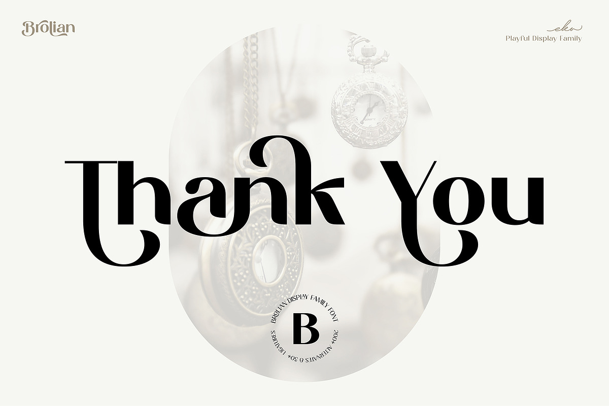 Brolian - Elegant Sans Serif Font, a Sans Serif Font by Ekahermawan (Photo 12 of 12)