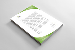 Light Corporate Letterhead