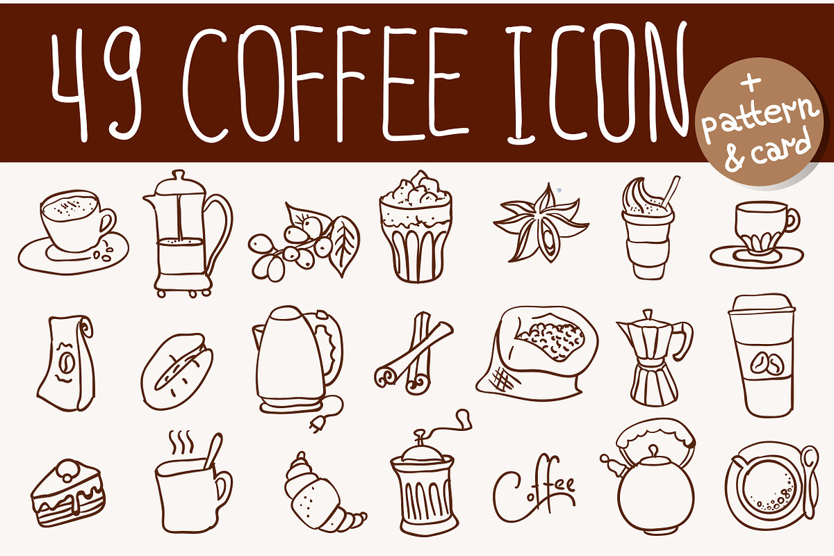 Coffee & tea icon, an Icon by iriskana (Photo 1 of 5)
