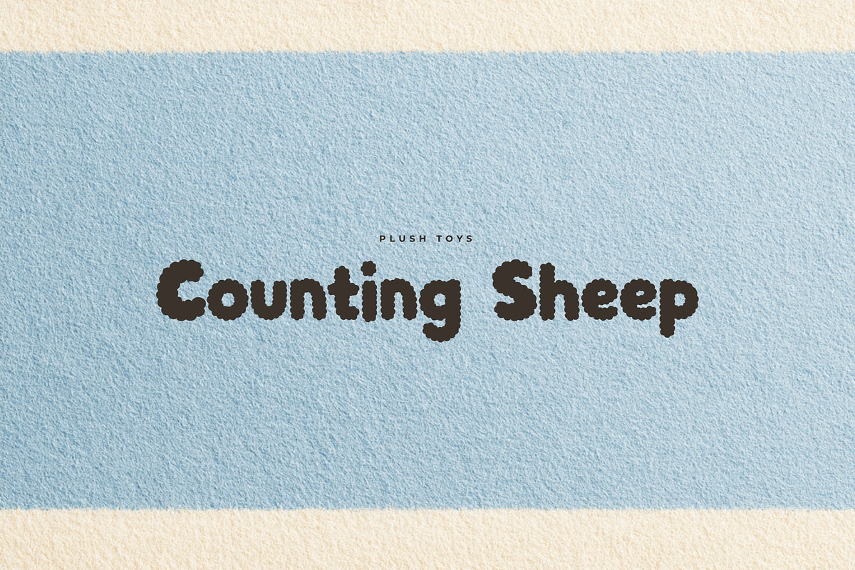Sheeppuff Fluffy Beaded Display Font, a Blackletter Font by Graphic Spirit (Photo 3 of 8)
