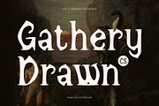 CS Gathery Drawn, a Serif Font by Craft Supply Co. (Thumbnail 1 of 8)