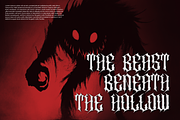 Crikthor | Black Metal Font, a Blackletter Font by Denustudios (Thumbnail 3 of 12)