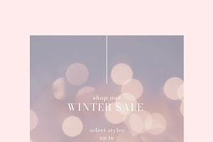 Winter Sale Email Template Bundle