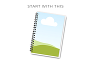Wirebound Notebook Mockup for Canva, a Books & Magazine Mockup by Mockup Scene (Thumbnail 10 of 15)