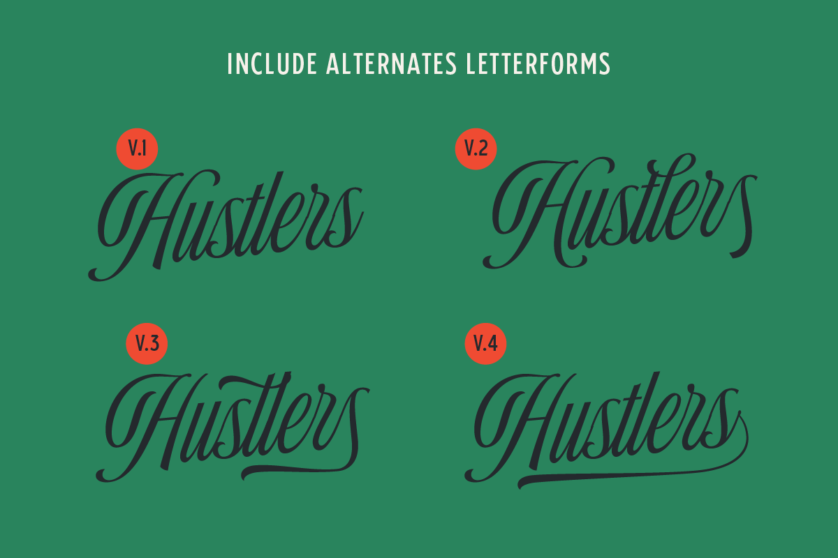 Ballpricks - Vintage Font Duo, a Script Font by Martype (Photo 8 of 12)